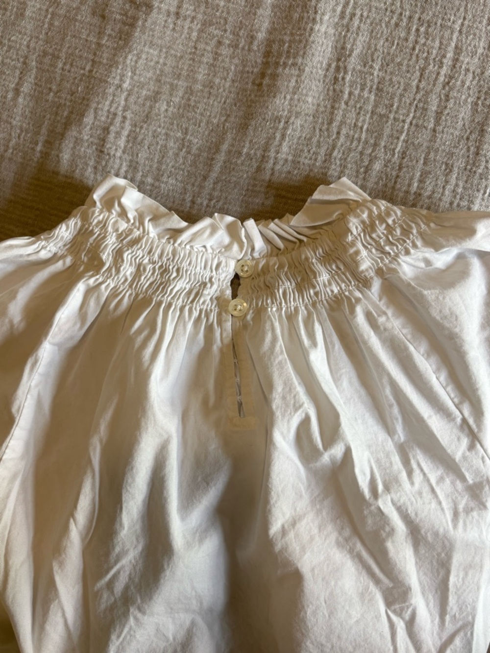 Ruffle Neck Blouse (J.Crew) - Picture 4 of 6